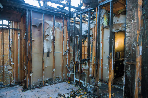 Professional Emergency Fire Cleanup technician working in Jersey City, NJ